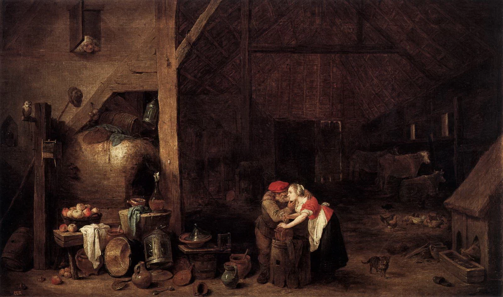 Il vecchio e la cameriera - Prado